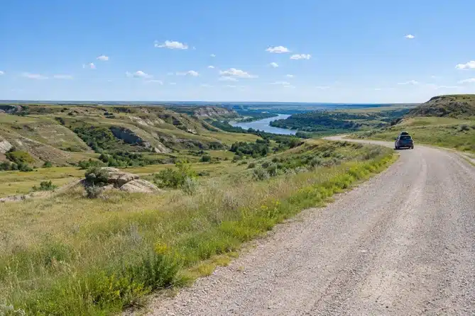 L’Ecotour Scenic Drive, dans le West Block du Parc national des Prairies
