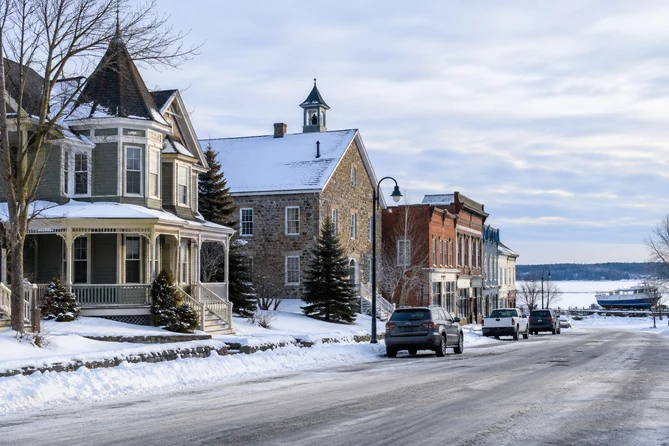 le centre-ville patrimonial de Ville-Marie, au Témiscamingue