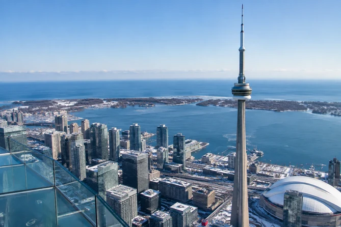 La CN Tower, à Toronto