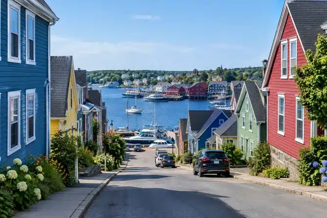 la vieille ville de Lunenburg