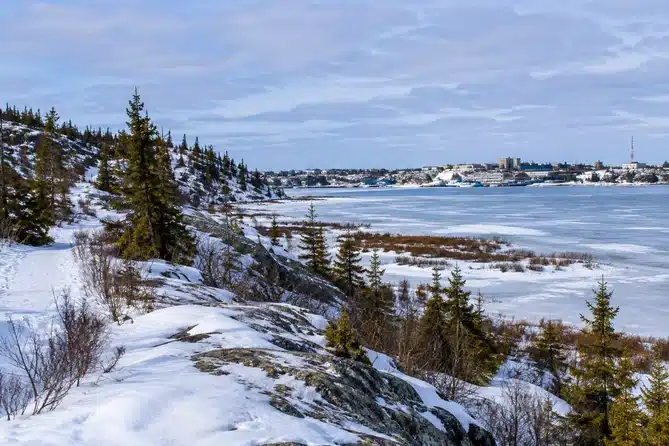le sentier de Frame Lake, à Yellowknife